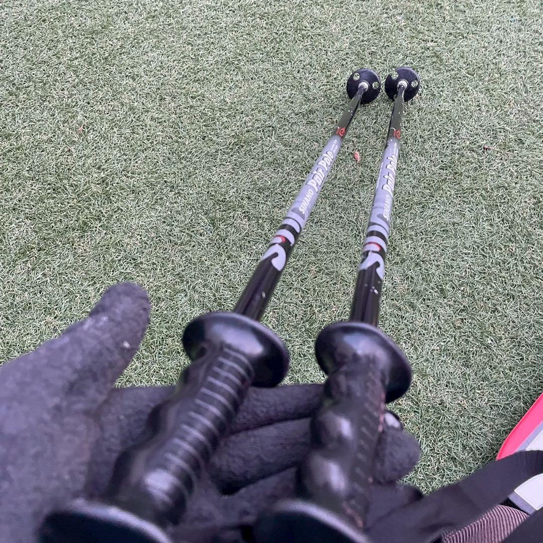 スキー　子ども　ジュニア　2点セット　スキー板　ストック