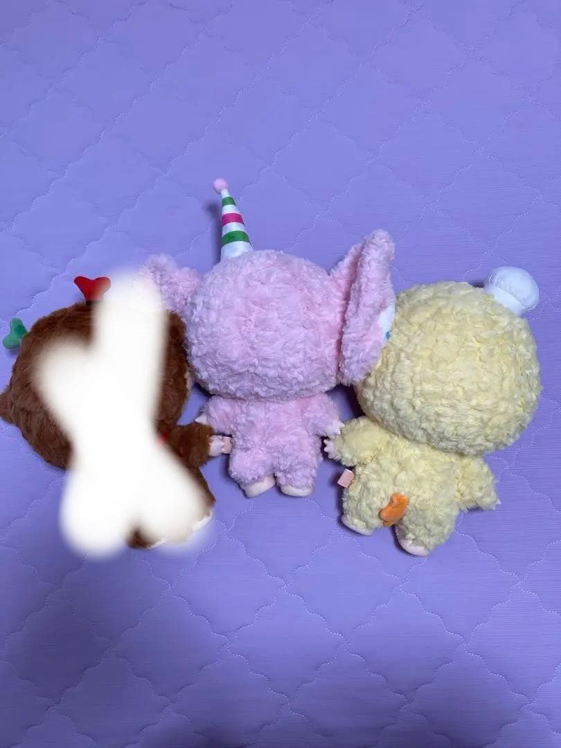大セール！LIILA ‘S 600% 37センチぬいぐるみ　 3点セット
