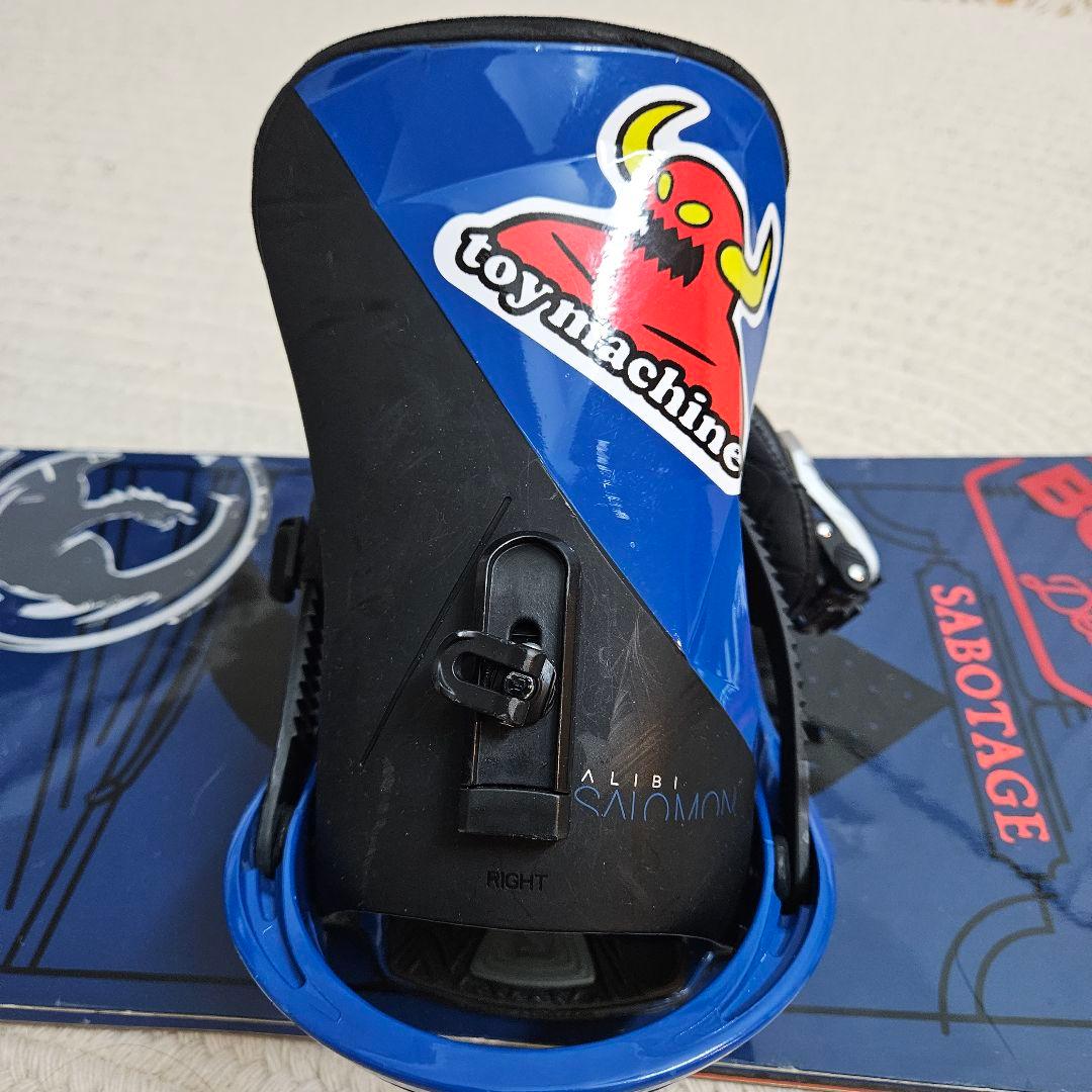 Salomon 板 ビンディングセットSABOTAGE/Alibi(153/M)