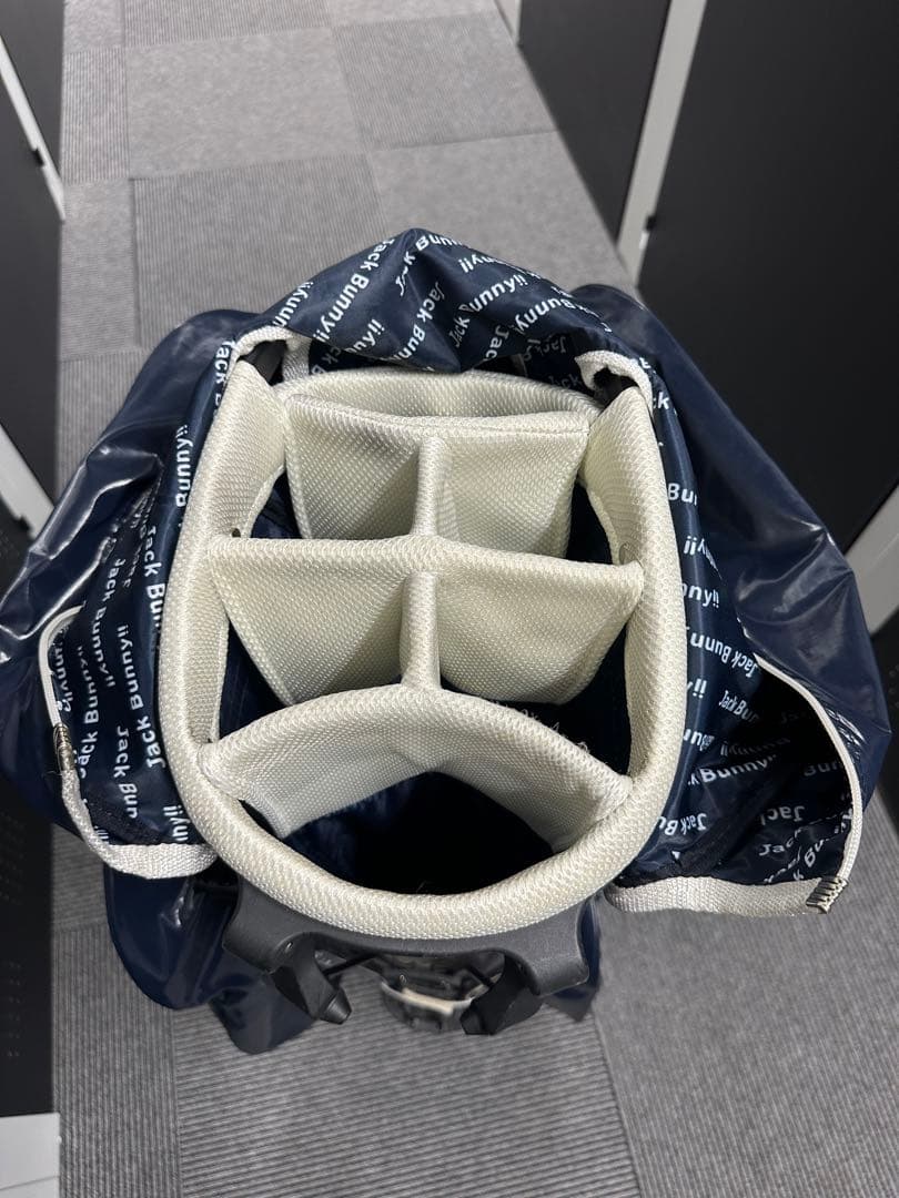 Jack Bunny!! ネイビーキャディバッグ