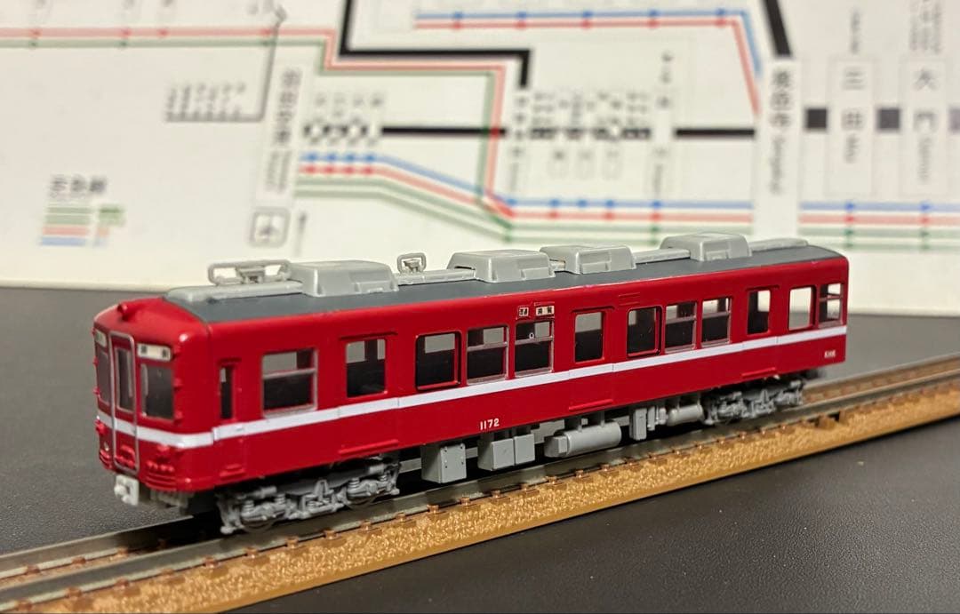 管理番号1739 京急 旧1000形（分散冷房車）キット組立品 4両