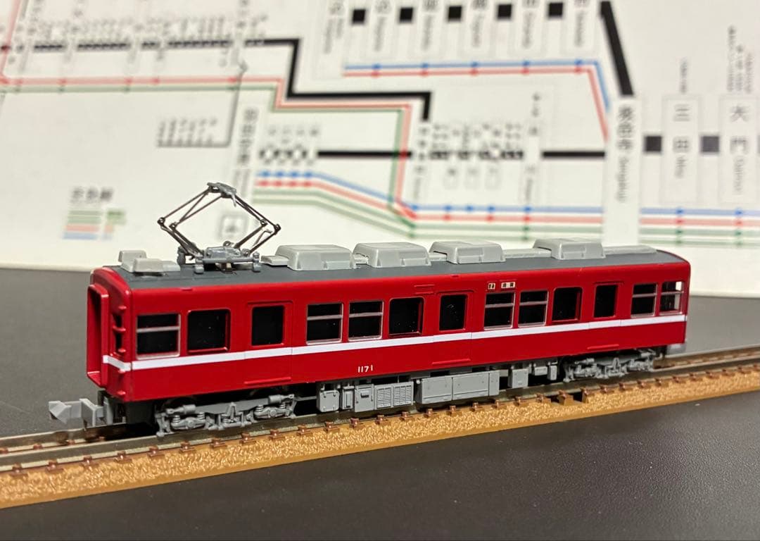 管理番号1739 京急 旧1000形（分散冷房車）キット組立品 4両