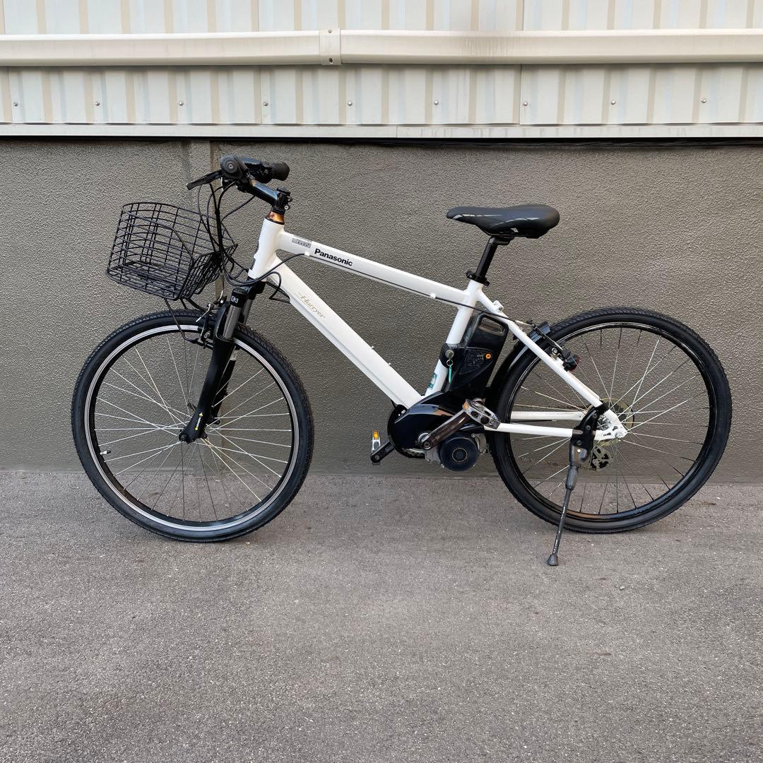 パナソニック電動アシスト自転車26インチ スポーツ型 ホワイト