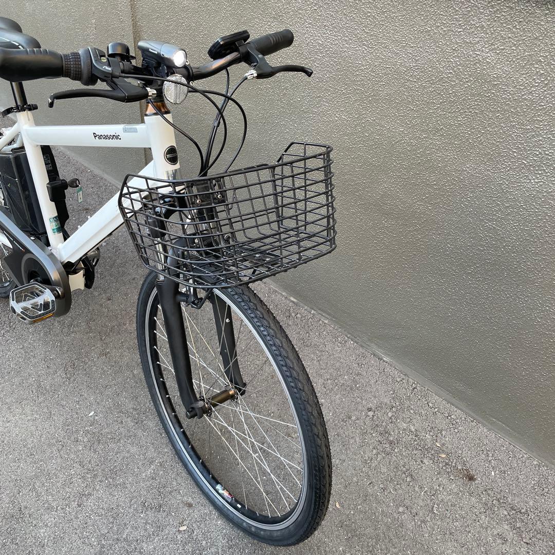 パナソニック電動アシスト自転車26インチ スポーツ型 ホワイト
