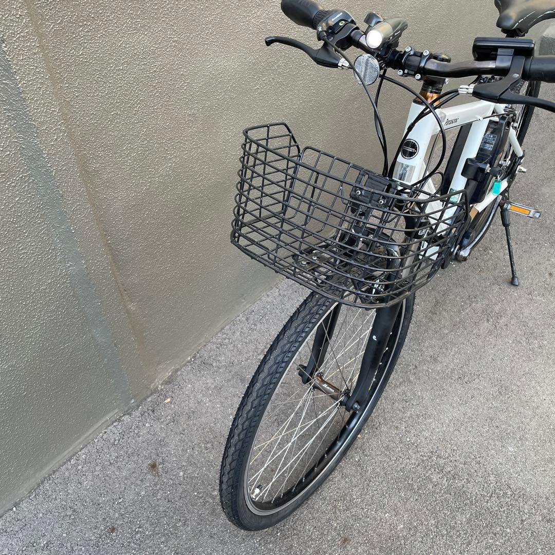 パナソニック電動アシスト自転車26インチ スポーツ型 ホワイト