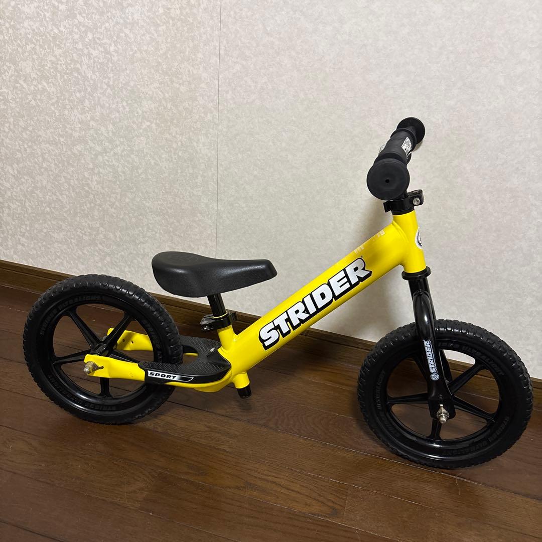 【ほぼ未使用】ストライダー 12 イエロー