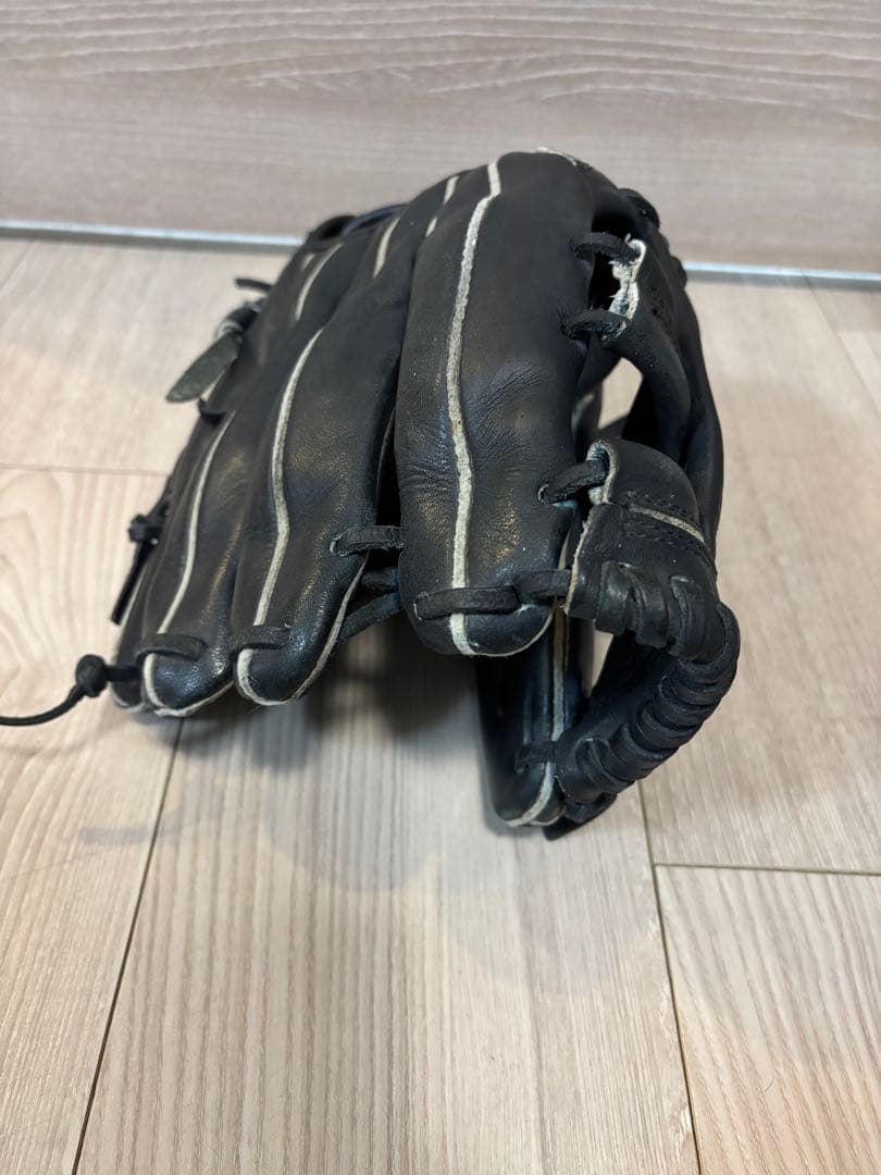 美品 軟式 SSK オールラウンド レザー グローブ 左投げ