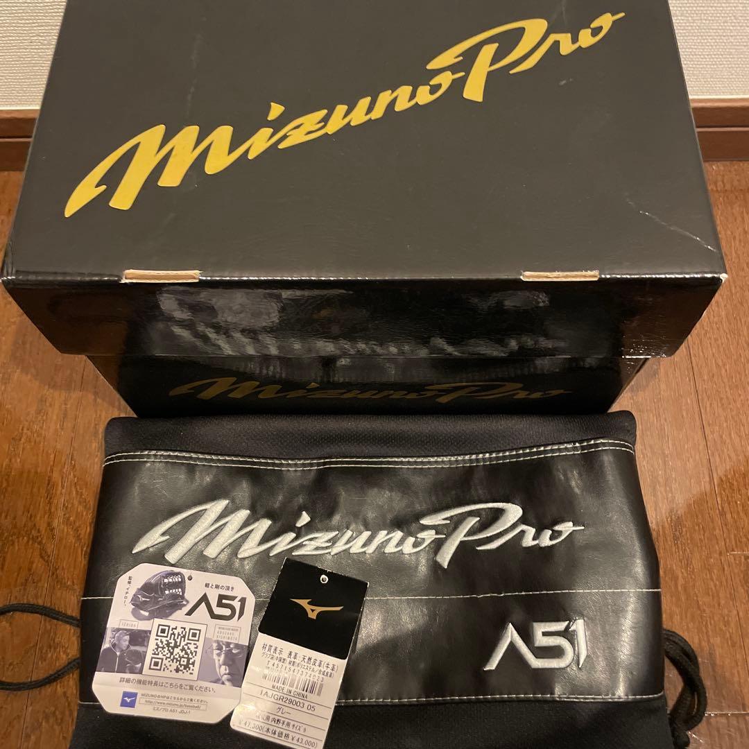 ミズノプロ　軟式　A51サイズ9 イチローモデル