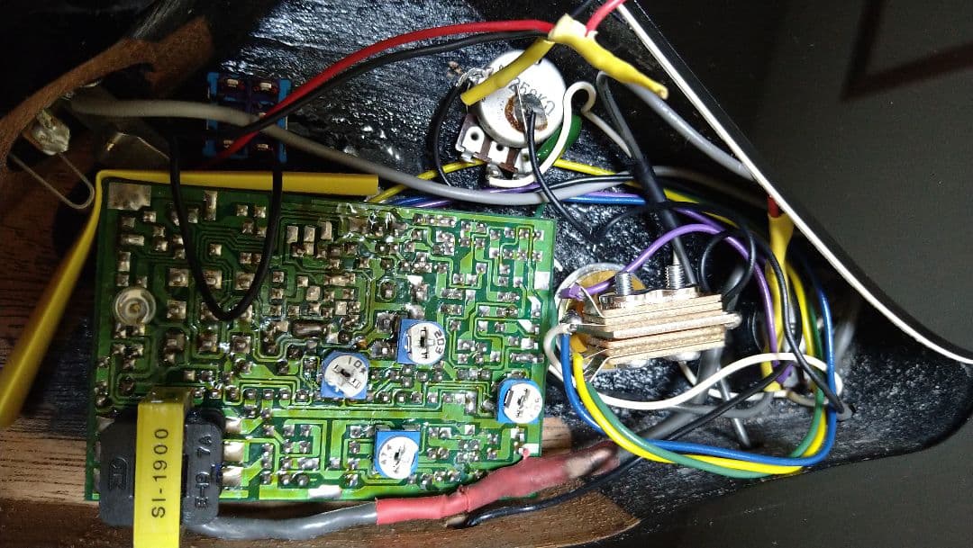 FERNANDES　サスティナー基盤ユニット　ピックアップセット