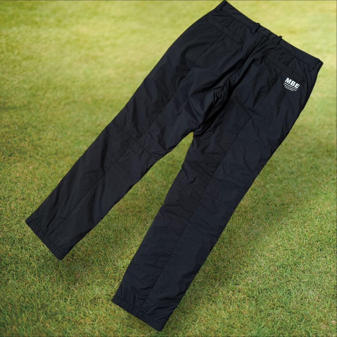 蓄熱　裏地付き　中綿入り　マスターバニー　パンツ　L〜XL相当 黒　美品　5