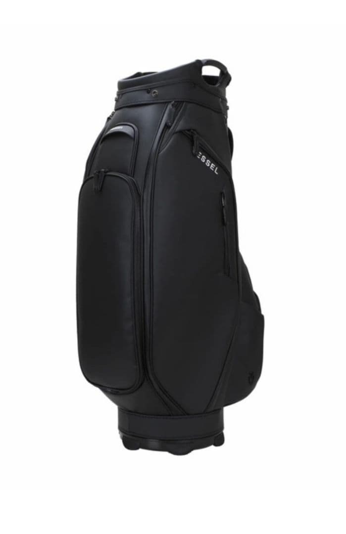 VESSEL ブラック キャディバッグ2025