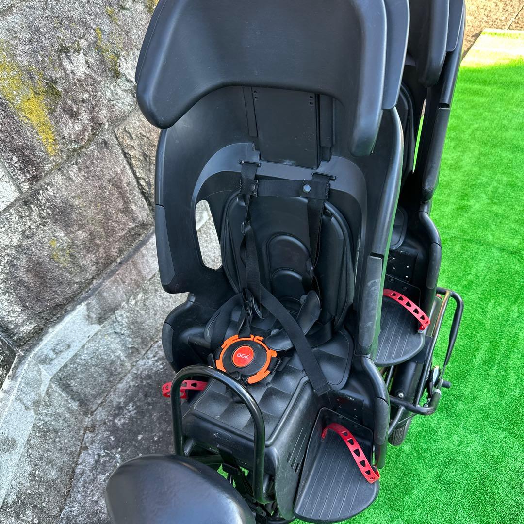 【引き取り限定】OGK ふたごじてんしゃ 動作品 鍵1本付き 管理No.iso※