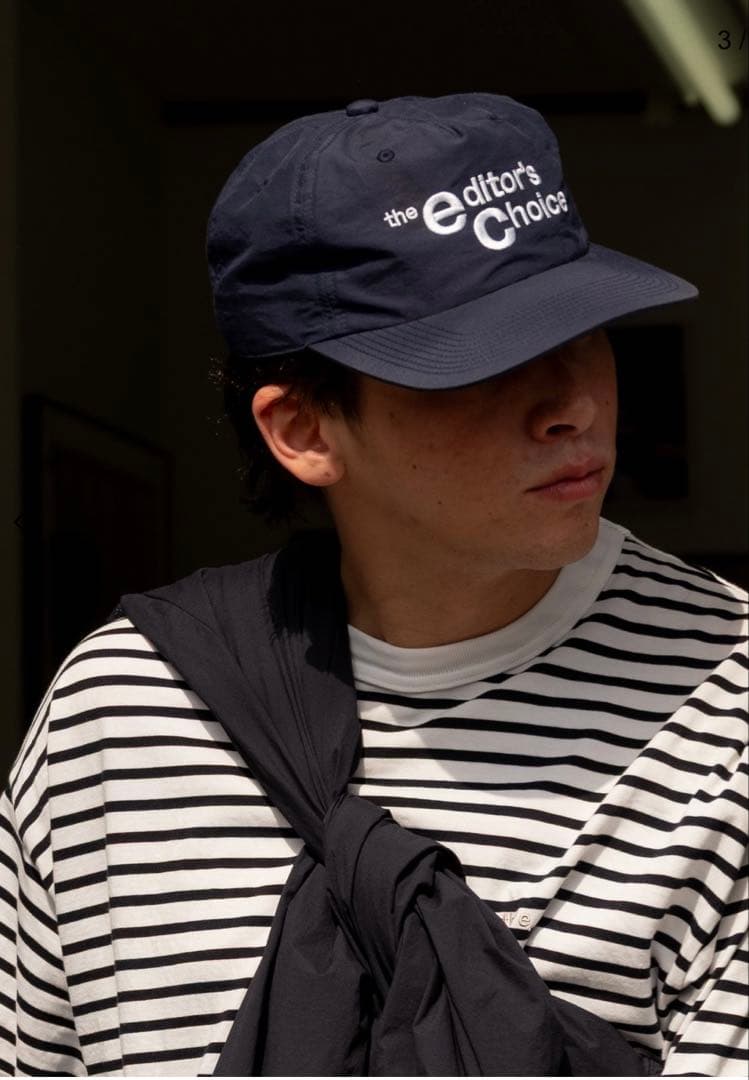 メンズウェア the editor's choice NYCO Cap Navy /White