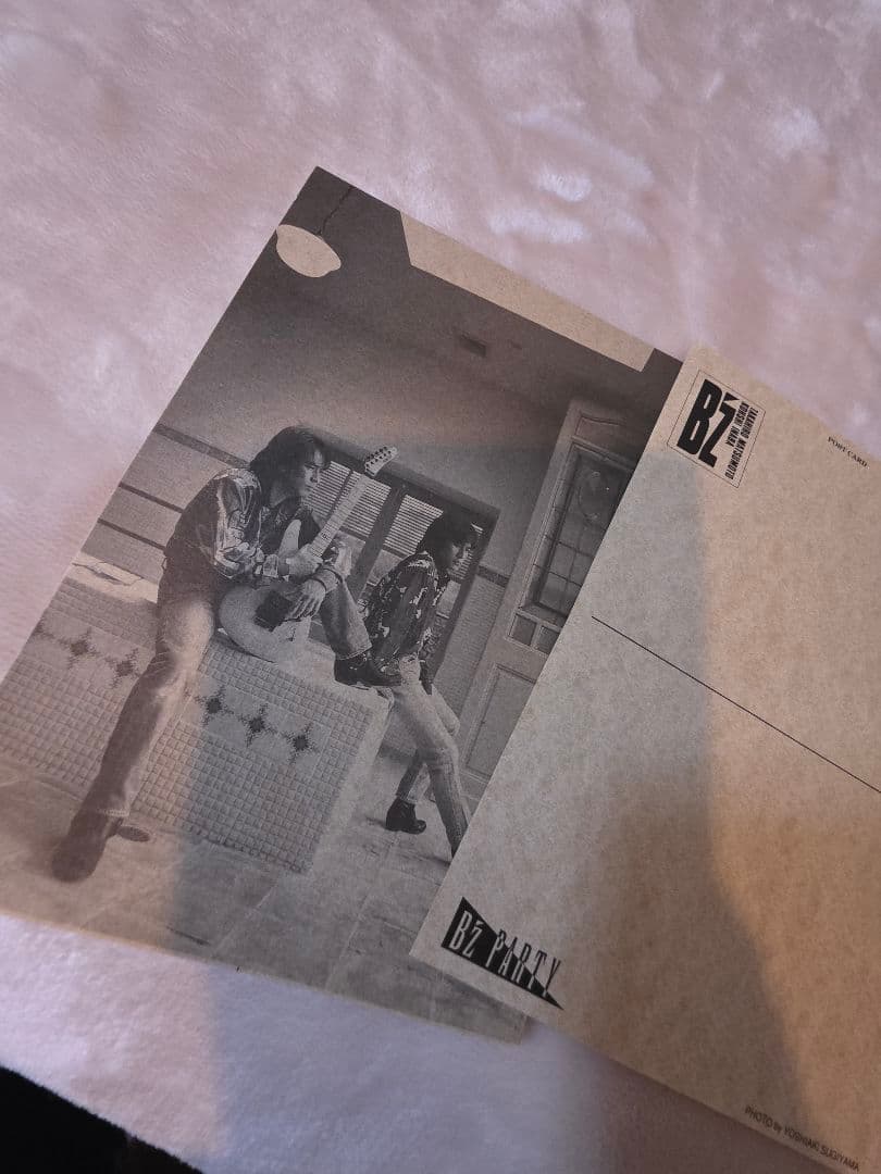 B'z '90年代会報誌、ジグソーパズル、カード、コンサートチケットまとめ売り