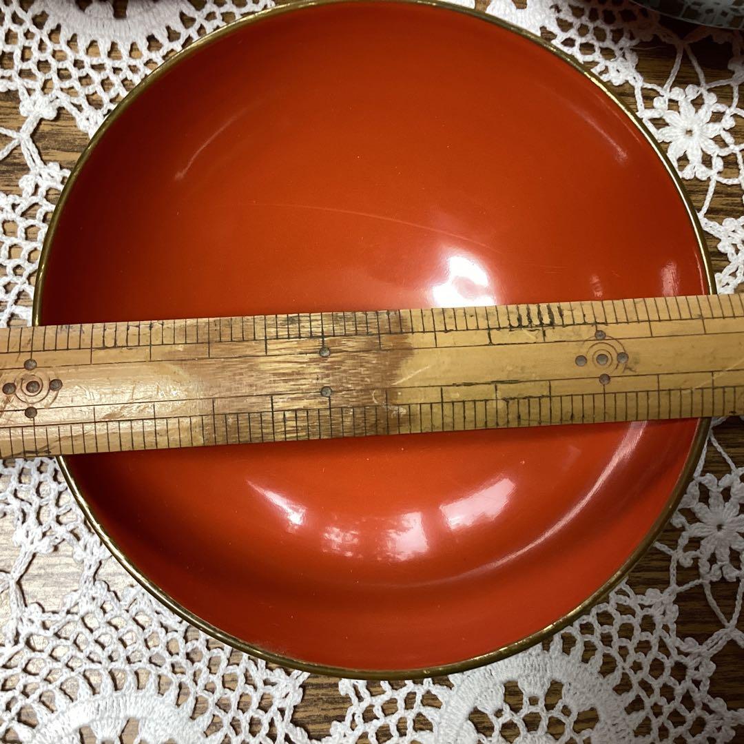 k2f18 漆器 蓋付き椀 セット 金色の鶴　10客