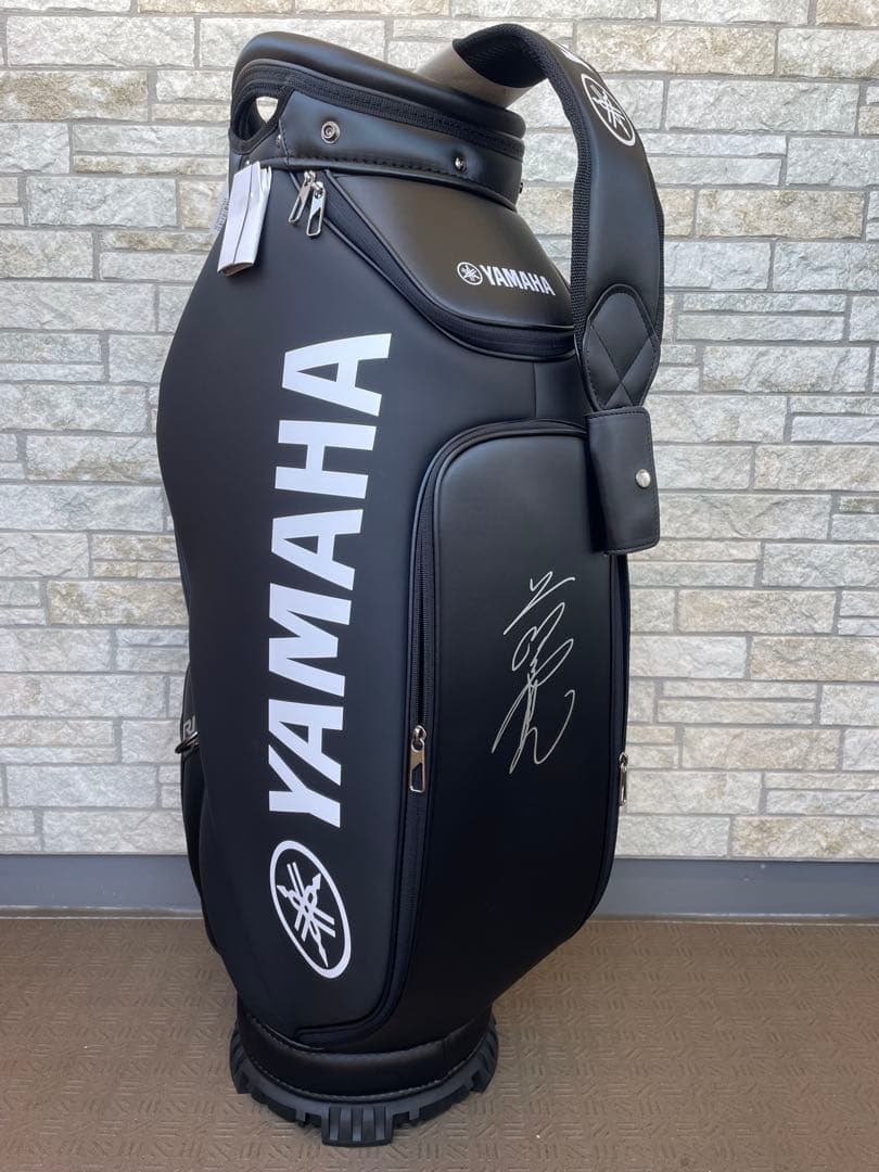 藤田寛之プロサイン入りヤマハ(YAMAHA)ゴルフバッグY22CBP9.5インチ