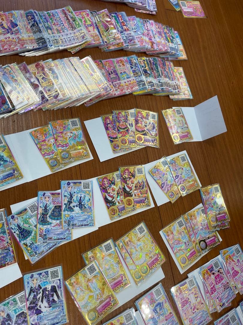 アイカツ カード 引退 大量 まとめ　アイカツ ハイピンクパレードコルセット