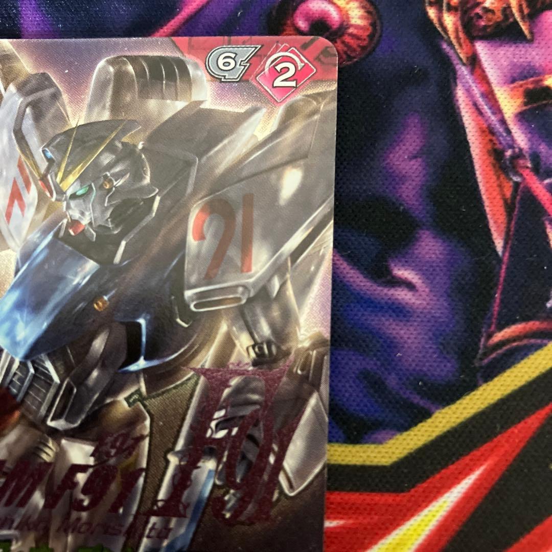 ガンダムウォーネグザ　コレクタブルレア　ガンダムF91(フェイス・オープン)