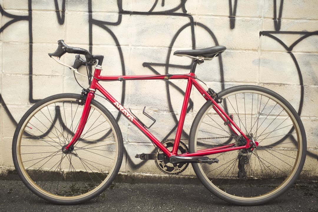 【福岡市現地引取限定】ARAYA クロモリ ロード