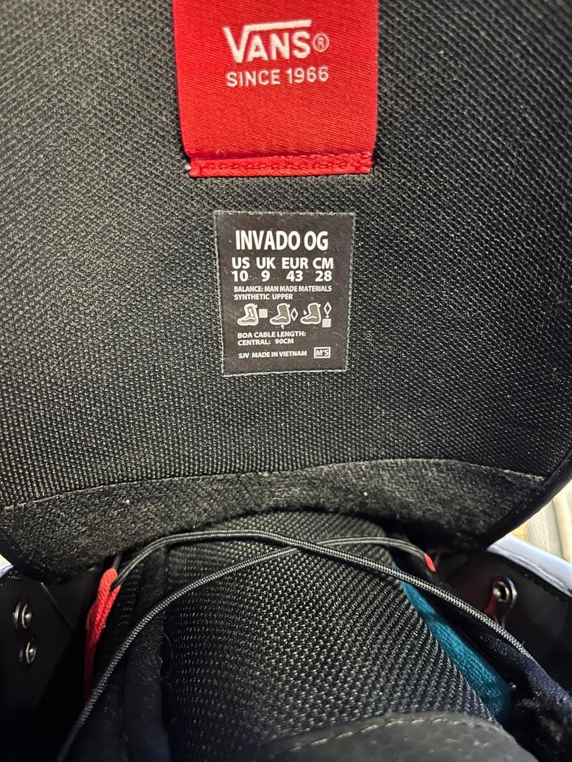 【まるこ】スノーボードブーツ ブラック　28cm