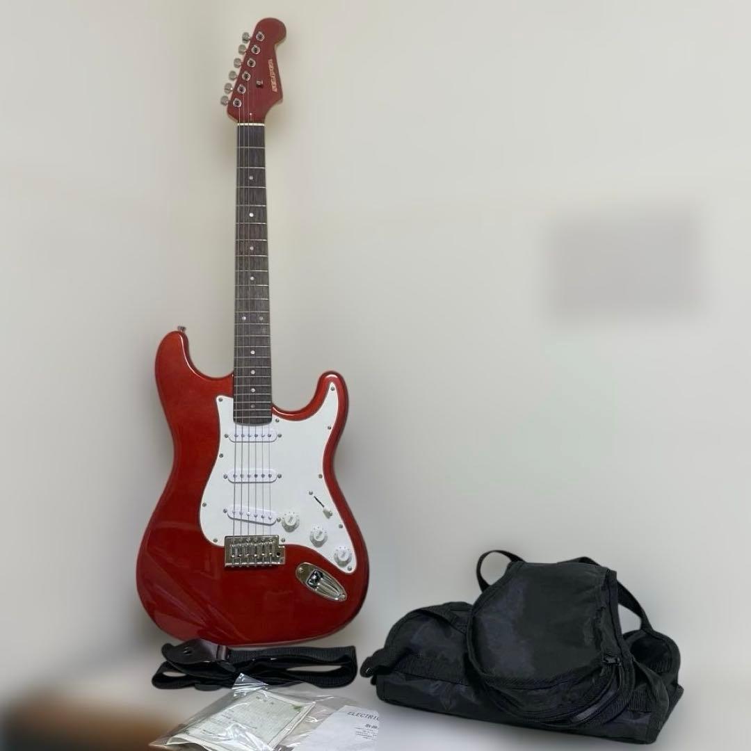 SELDER 美品 エレキギター STストラップ・ケース付き