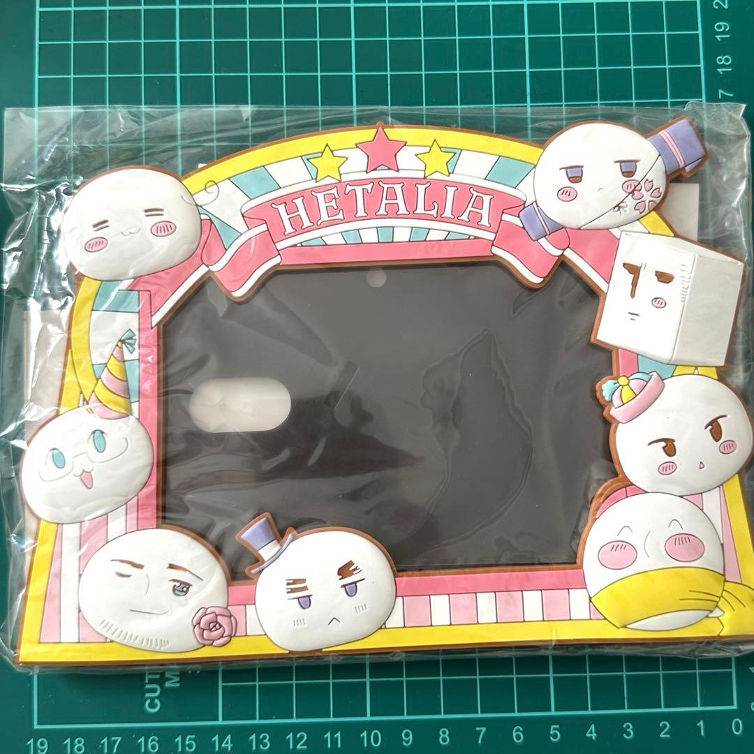 ヘタリア　もちたりあ　ラバーフォトフレーム　グッズ ブロマイド2枚付き