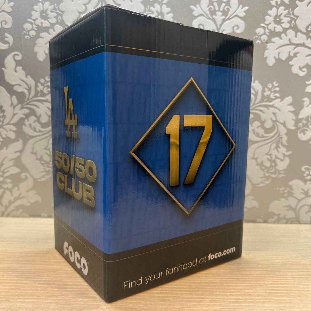 新品未開封 数量限定50-50記念ボブルヘッド ドジャース 大谷翔平