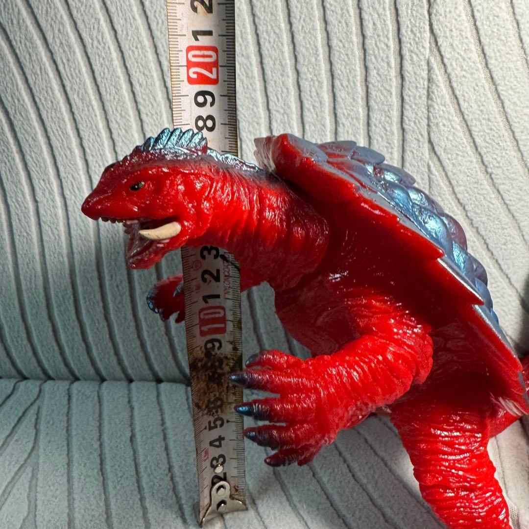 大怪獣シリーズガメラⅢ 1999 赤成型ソフビキット