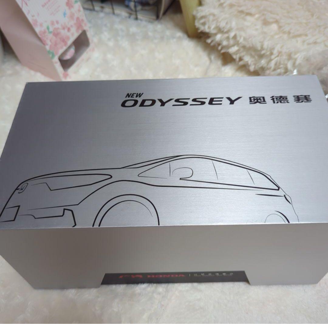 ホンダ オデッセイ ミニカー ホワイト