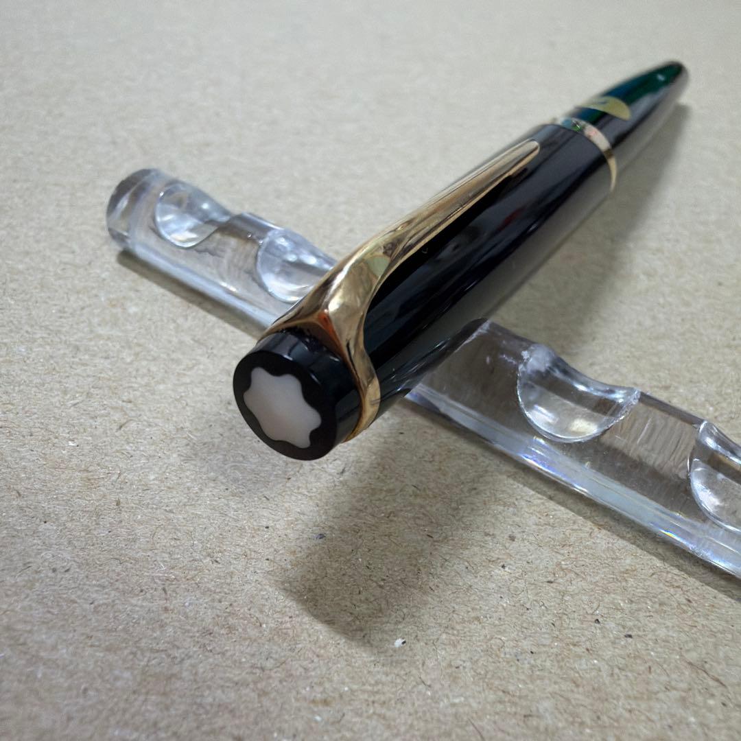 新品 廃盤 MONTBLANC モンブラン No.12 万年筆 ブラック 18c