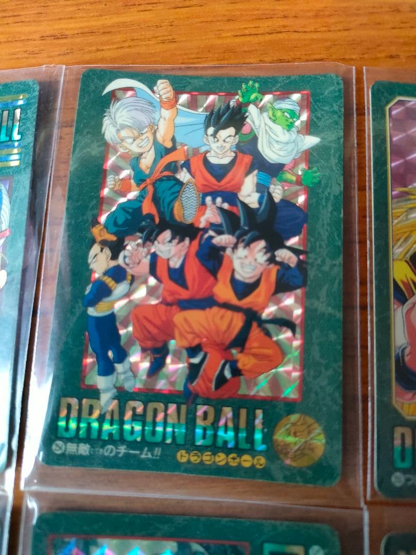 極美品　ビジュアルアドベンチャー95.95EXフルコンプドラゴンボールカードダス