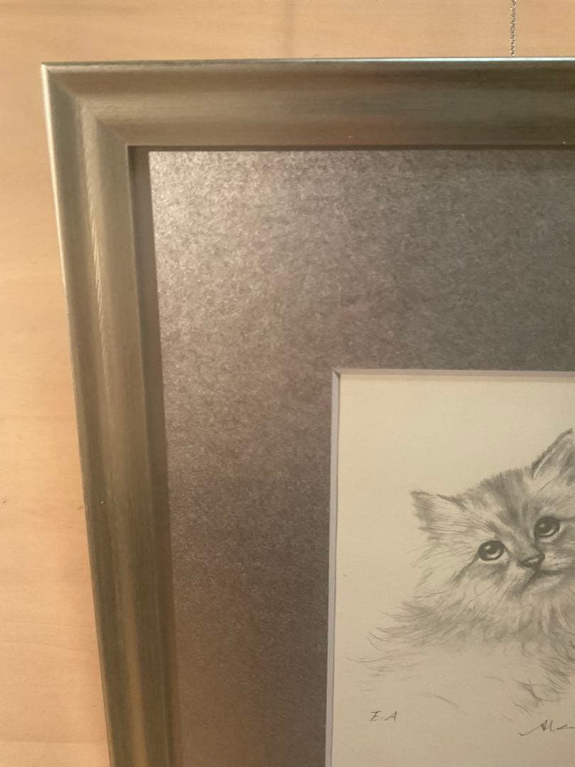 八代亜紀　「チビたん」　リトグラフ　直筆サイン・エディション・作品証明シール有り