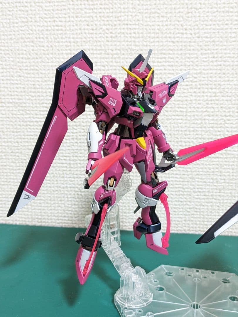 HG　イモータルジャスティスガンダム　全塗装　完成品