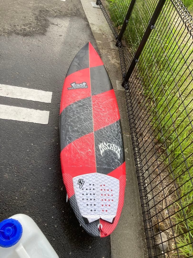 Lost mayhem ショートボード レッド/ブラック　5.11 31.7L