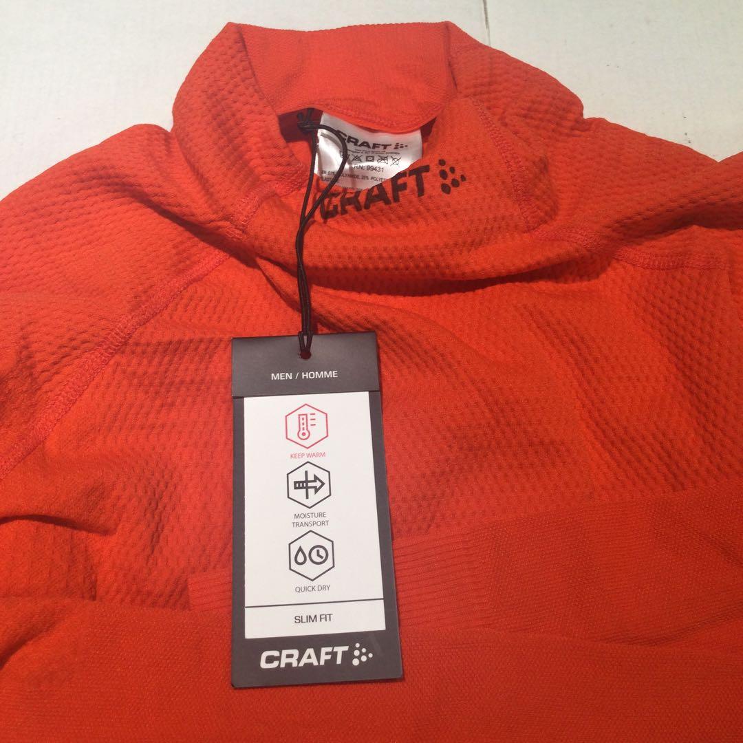 CRAFT WARM HALF POLO メンズウインターインナー