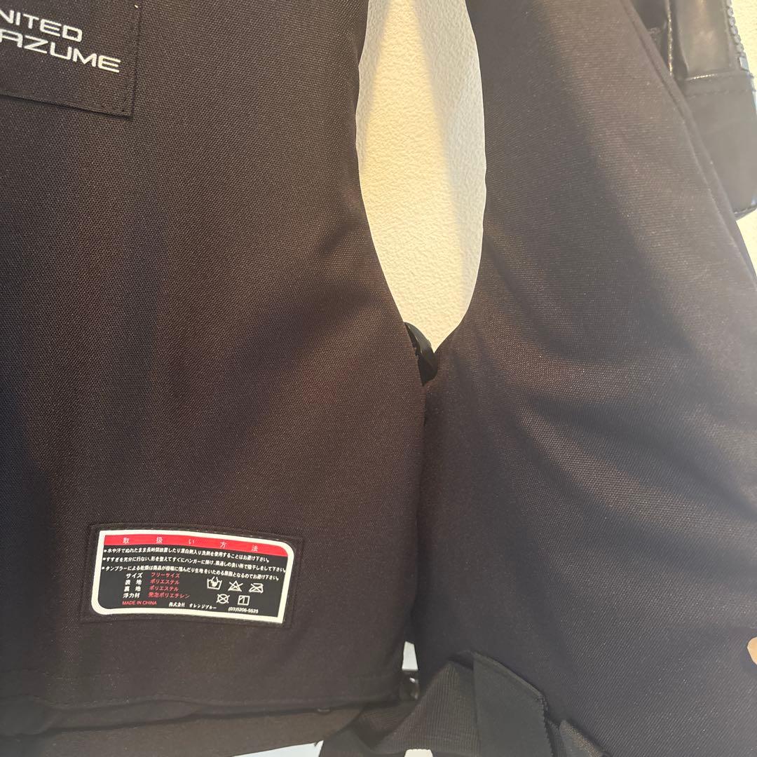 United Mazume 新品未使用 ブラック ライフジャケット フリーサイズ
