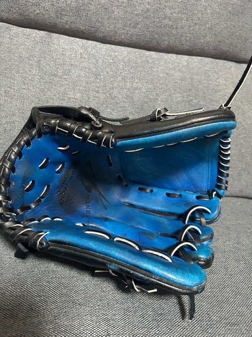 NIKE 一般軟式用 岩隈モデル 改 「山本由伸」風 なんちゃってグラブ ②