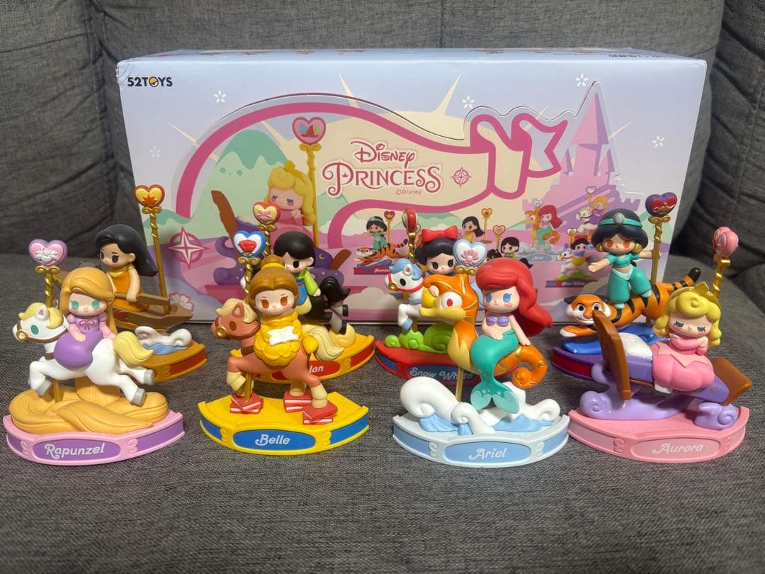 【8個セット】52TOYS ディズニープリンセス　フィギュア
