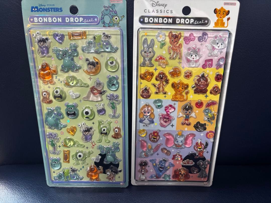 ディズニーボンボンドロップシール6パックセット