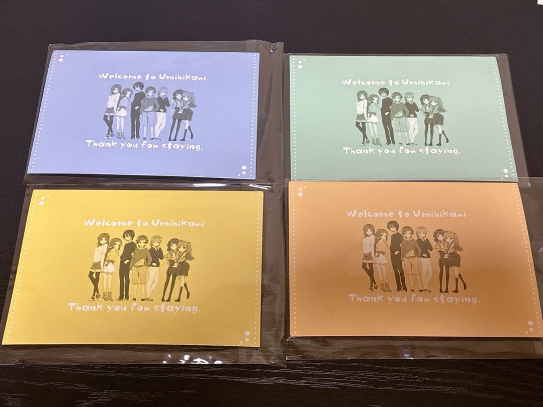 新ボイス　凪のあすから　宿泊特典　ウェルカムカード　ボイスカード　美海　さゆ　要