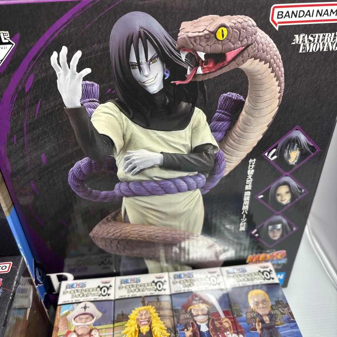 全未開封一番くじナルト伝説の三忍自来也　綱手　大蛇丸など19点福袋セット