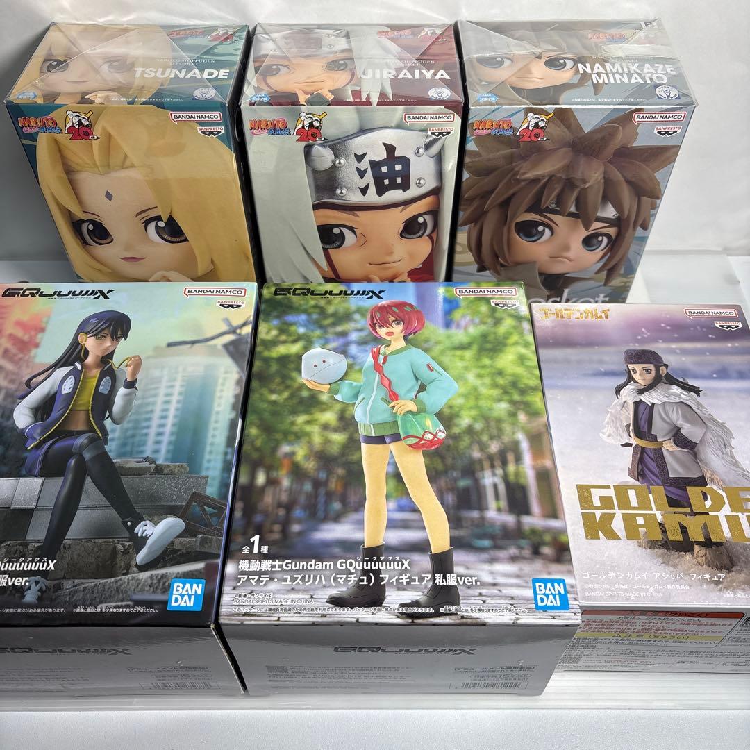 全未開封一番くじナルト伝説の三忍自来也　綱手　大蛇丸など19点福袋セット