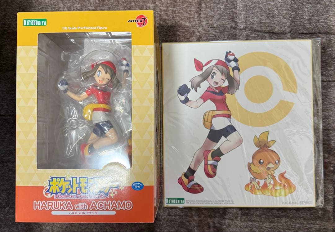 [新品未開封] ポケットモンスター ハルカwithアチャモ（1/8フィギュア）