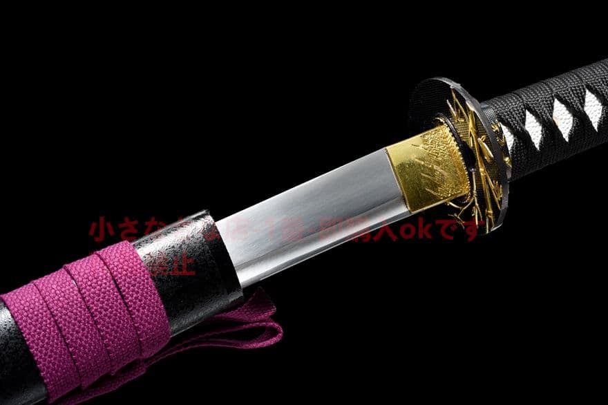 武具　刀装具　日本刀　模造刀   居合刀 【金の竹】中炭素鋼武士刀