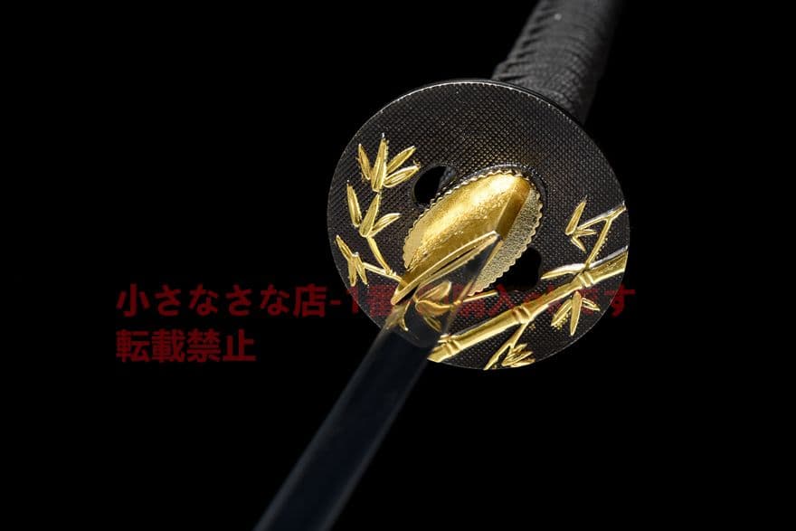 武具　刀装具　日本刀　模造刀   居合刀 【金の竹】中炭素鋼武士刀