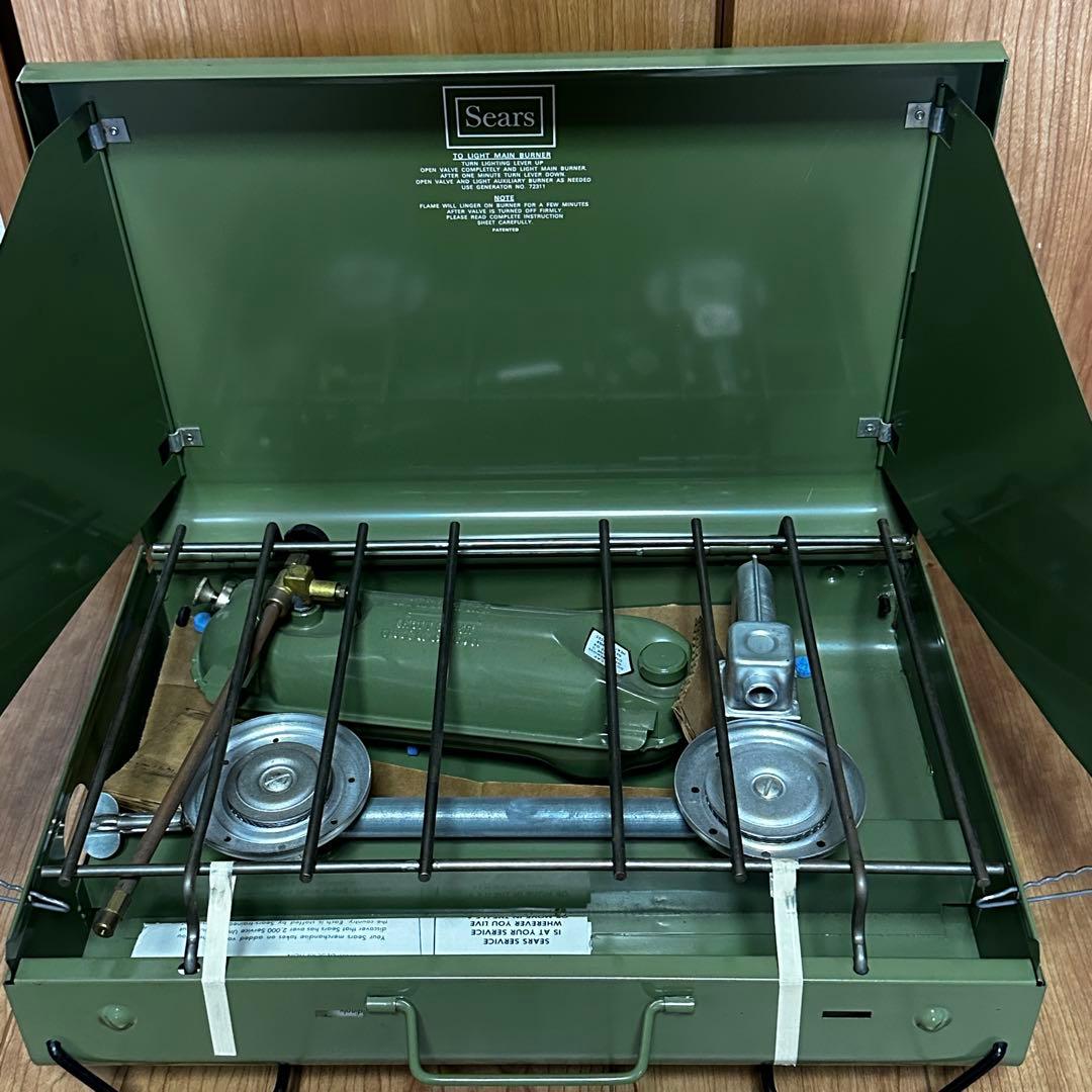 Sears アボカドツーバーナー 奇跡の未開封品