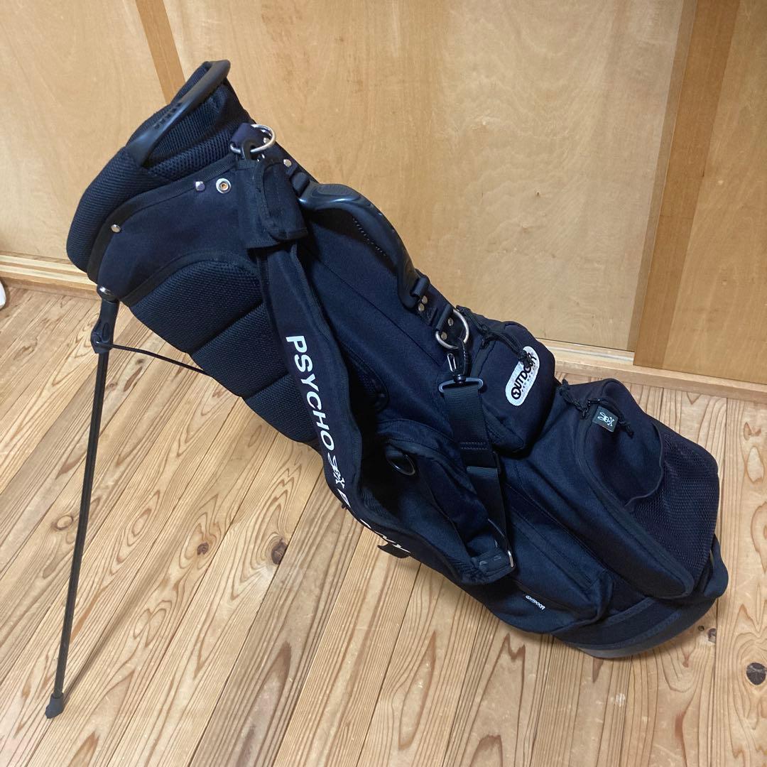 サイコバニー　スタンドゴルフバッグ ブラック　9.0型　約3.0キロ