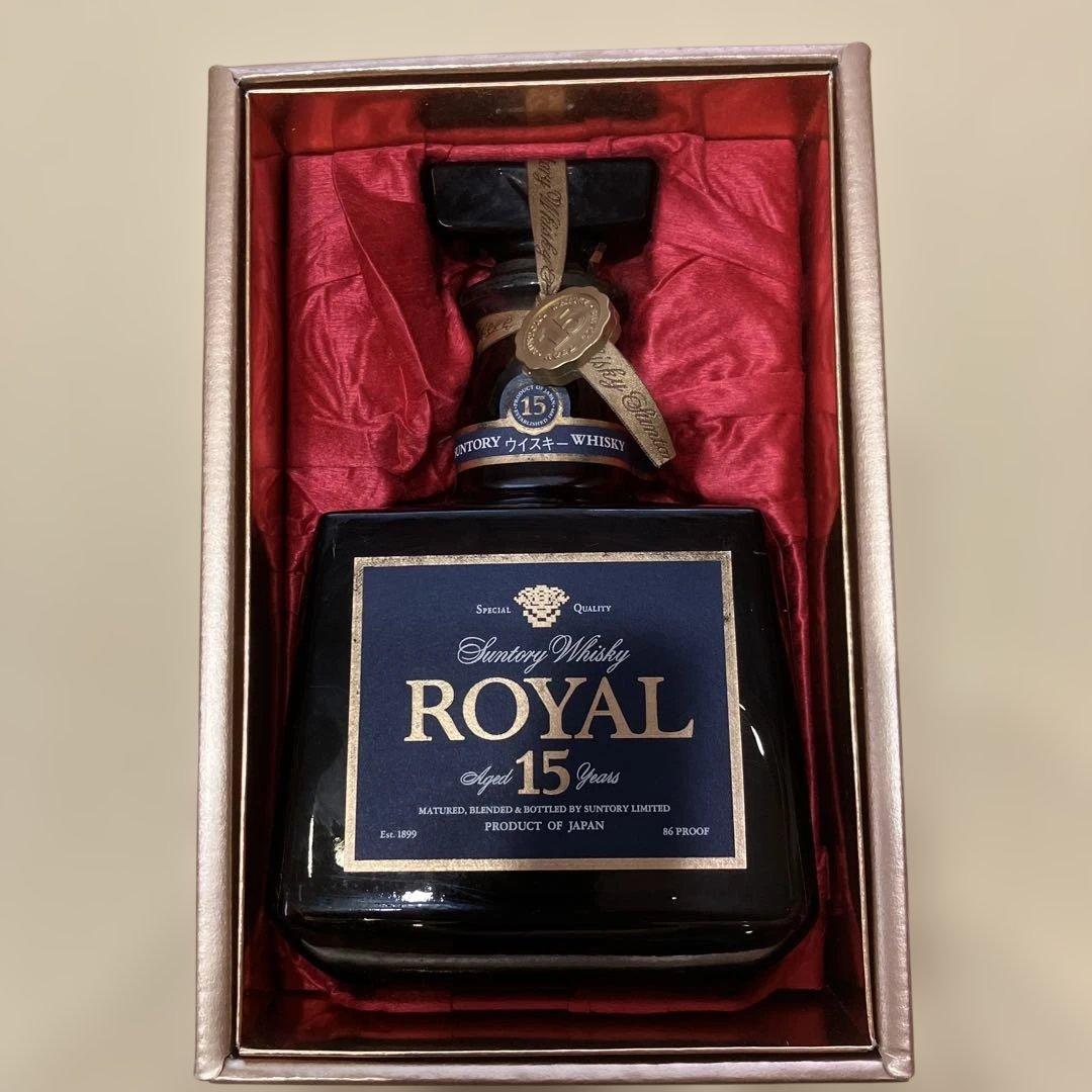 【未開栓】サントリーウイスキー ロイヤル 15年　お盆前セール