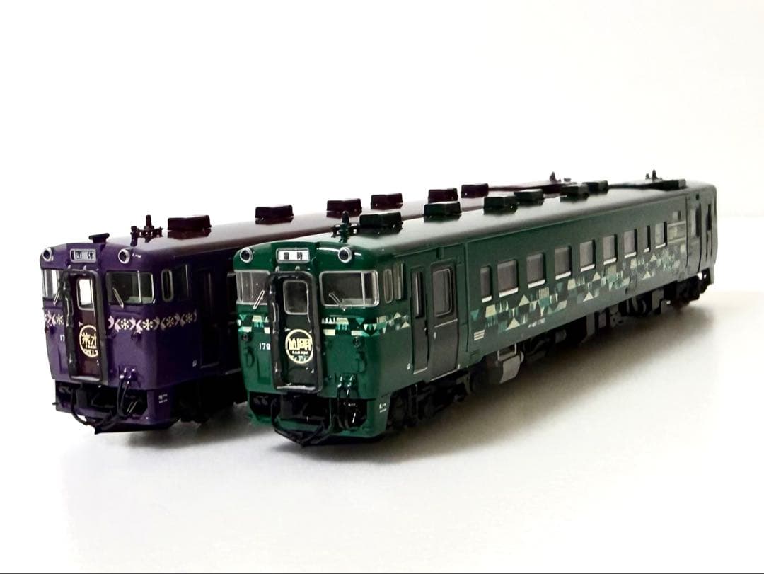Nゲージ　TOMIXキハ４０-1700形「山紫水明」シリーズ２両