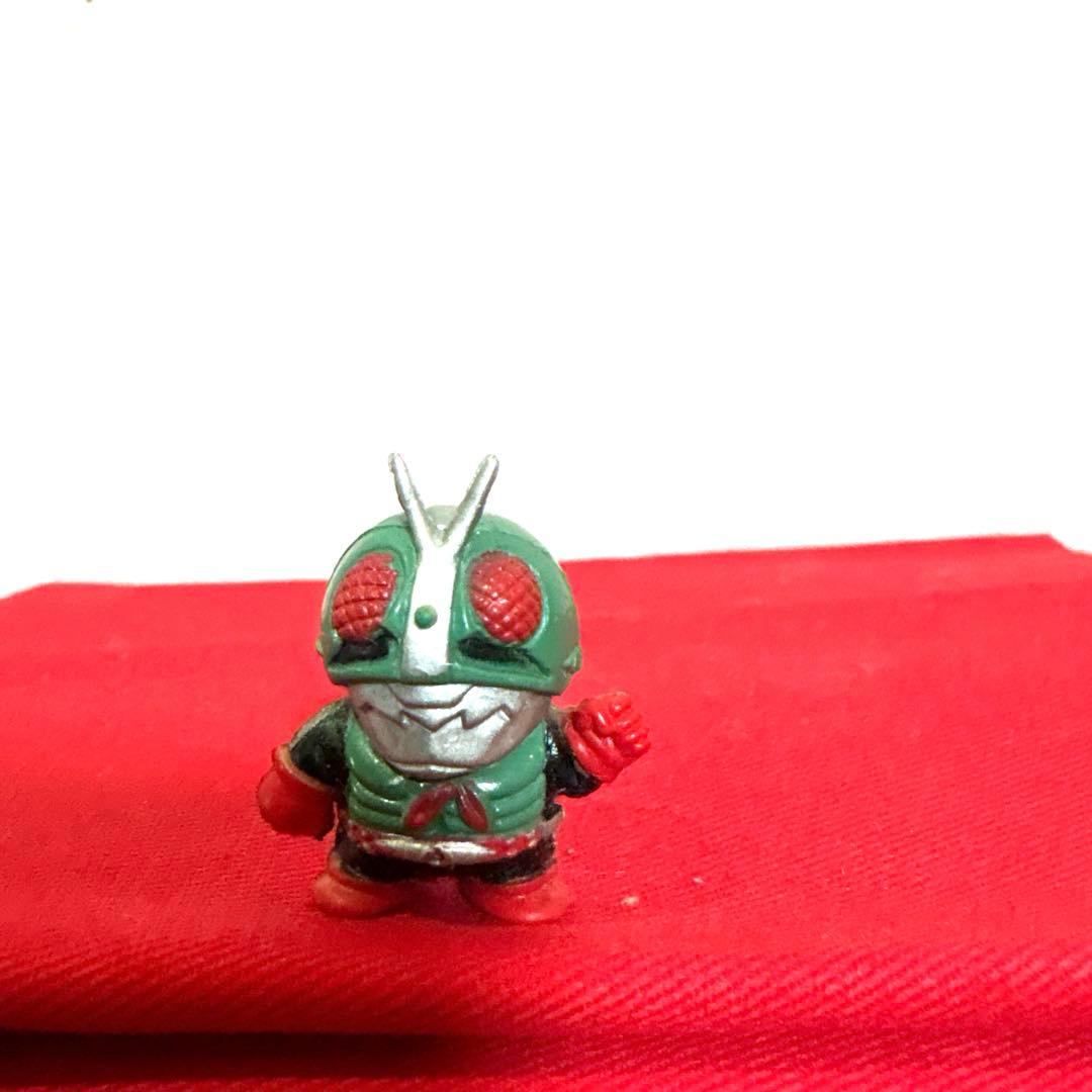 仮面ライダー2号 佐々木剛 フィギュア SHF 真骨彫 CSM 当時物 昭和 赤